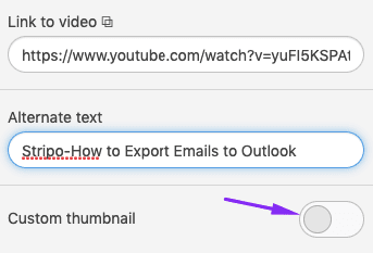 Adding Custom Thumbnail Image to Webinar email