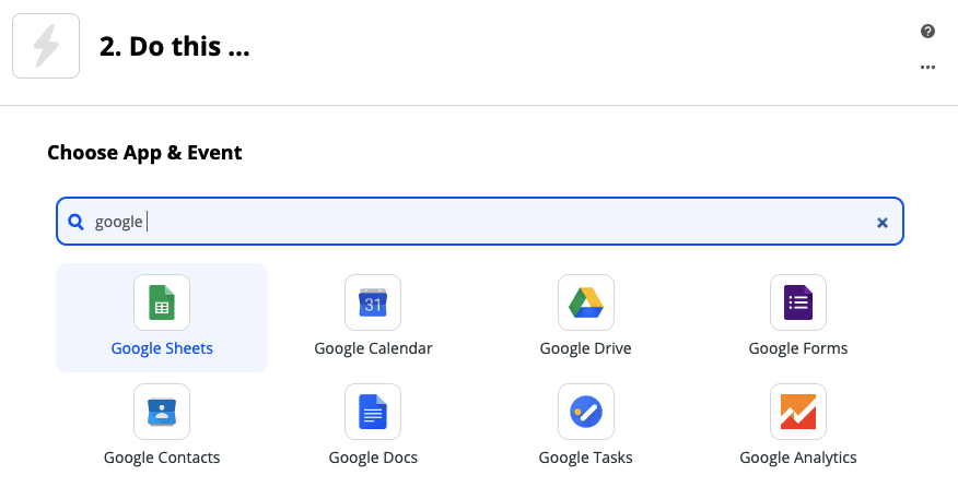 Choosing-Google-Sheets