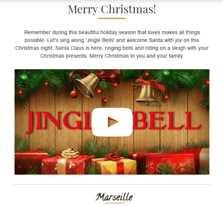 free christmas email templates for outlook