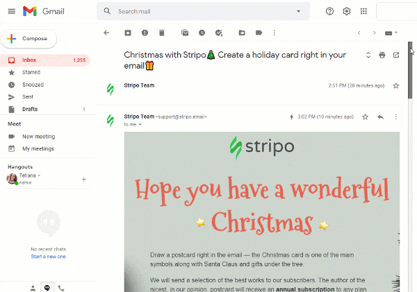 Fun Christmas Newsletters _ Stripo
