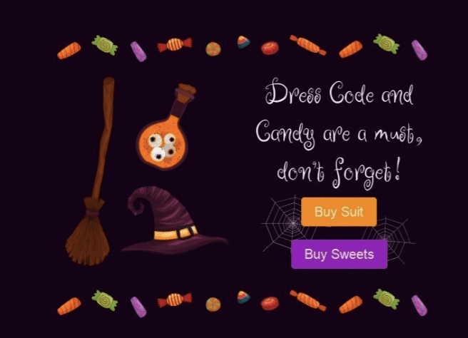 Halloween Email Strategy with Trick or Treat Decorative Elements