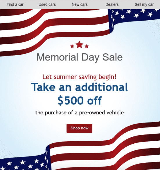 Memorial Day Email Banner_Stripo