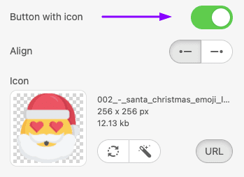 New Year Email Template_Adding Icons to CTA Buttons