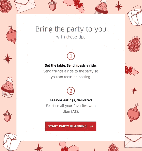 Example of an Animated GIF Email