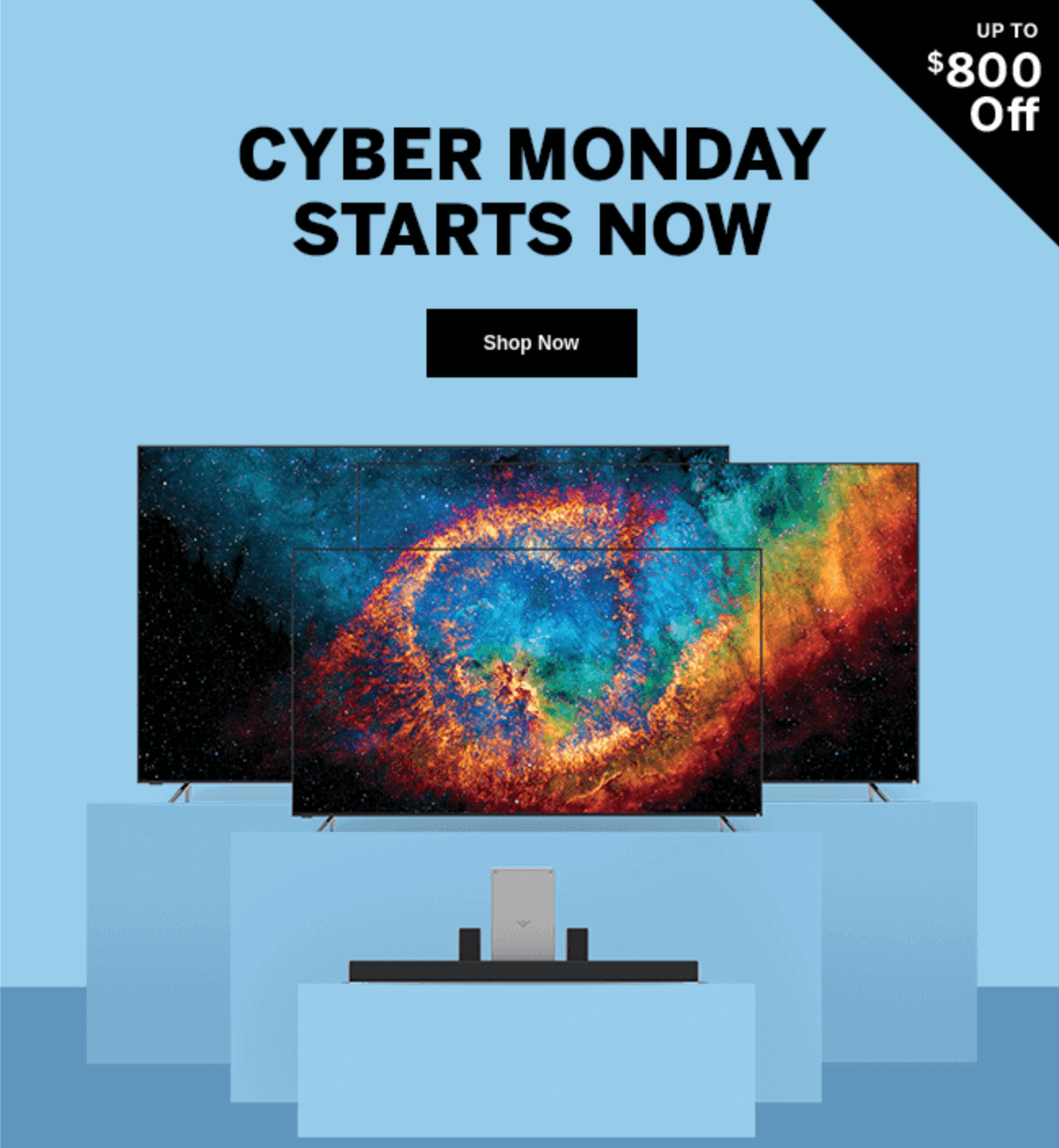 Appealing Banner for Cyber Monday Offer