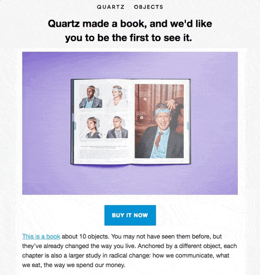 15 great examples of animated GIFs in emails —