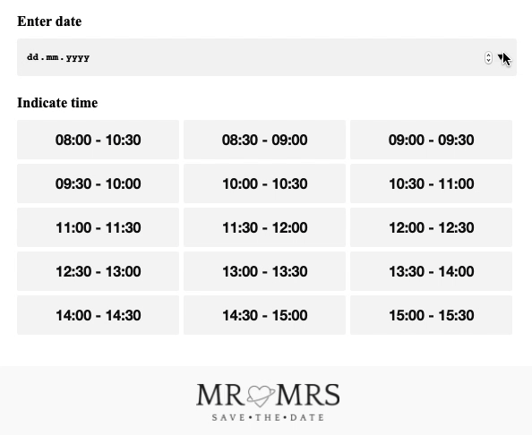 AMP Emails_AMB-Bind Component for Booking Time Slots