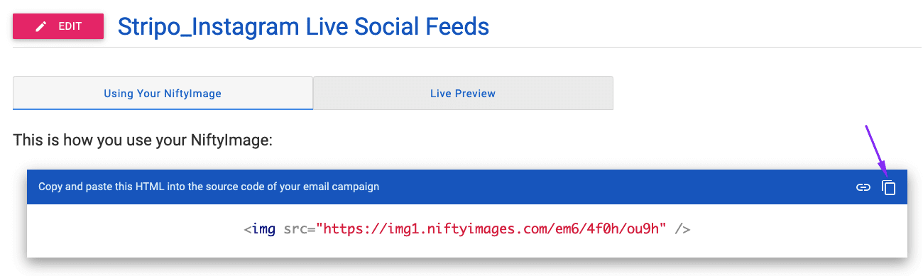 Dynamic-Email-Content_Live-Social-Feed_Embed-Code