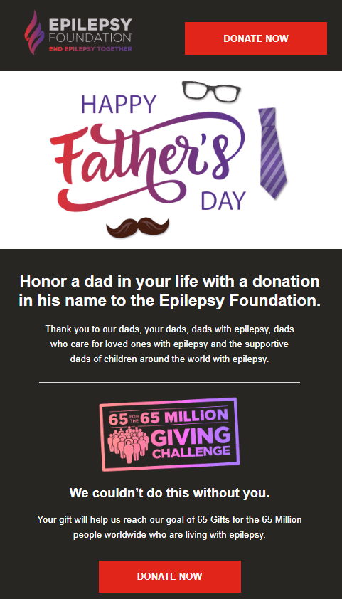 Epilepsy Foundation _ Father's Day quotes