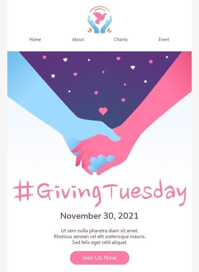 Giving Tuesday Fundraising Template