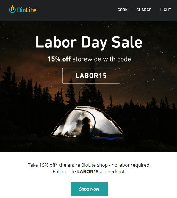 Happy Labor Day email copy _ Labor Day Email Template