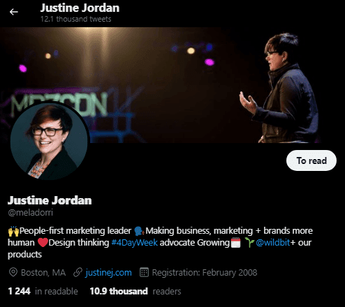 Justine Jordan _ Twitter