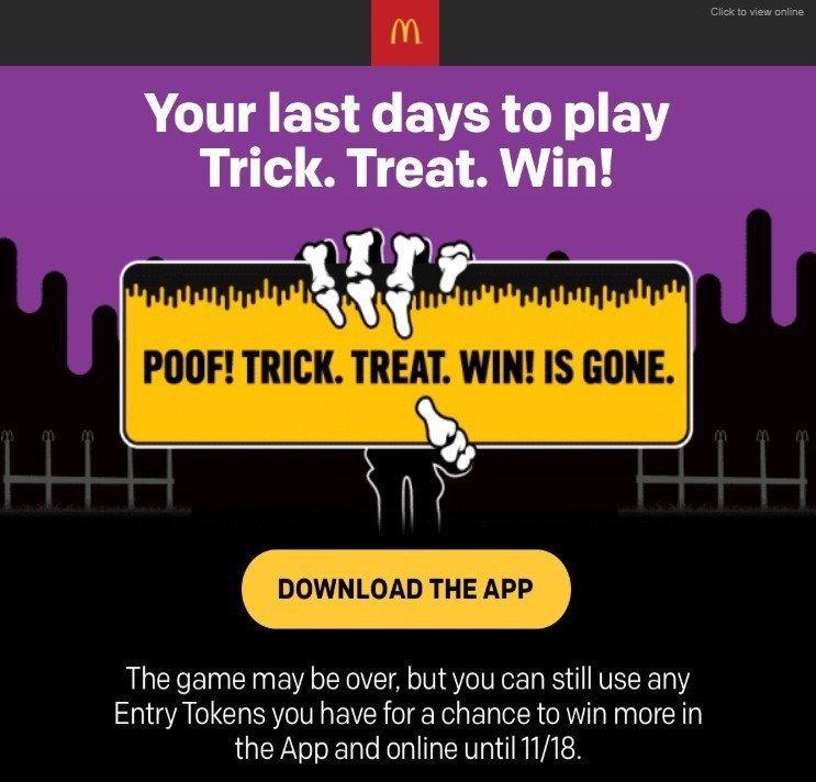 Happy Halloween Email campaigns _ Expire Image