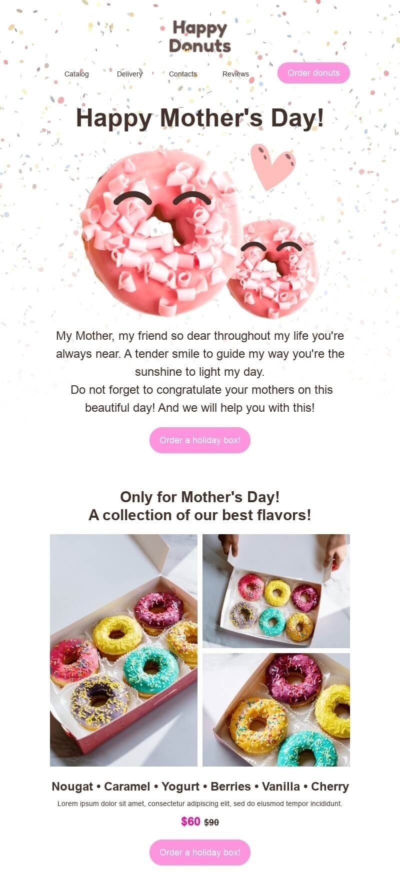 Шаблон для открытки ко Дню матери | скачать и распечатать