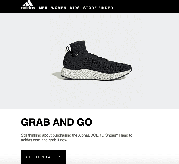 New product launch announcement_Product Release Newsletter _ Example by Adidas