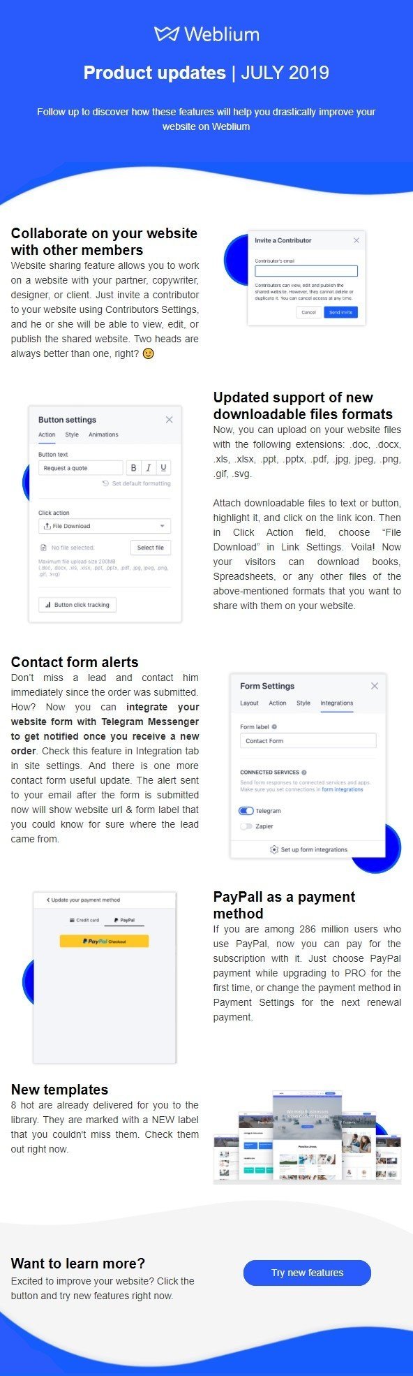 SaaS-Email-Marketing-Example_Weblium