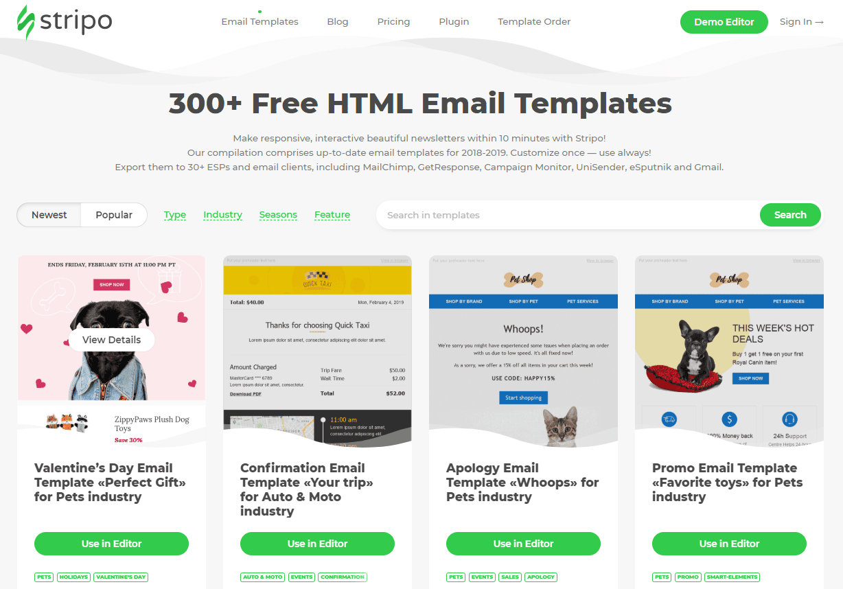 Construction Email Templates