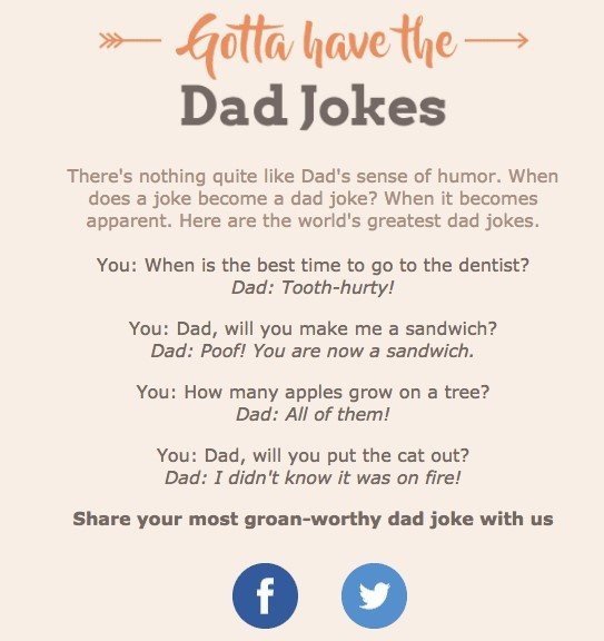 20 Catchy Father’s Day Email Subject Lines and Marketing Ideas — Stripo