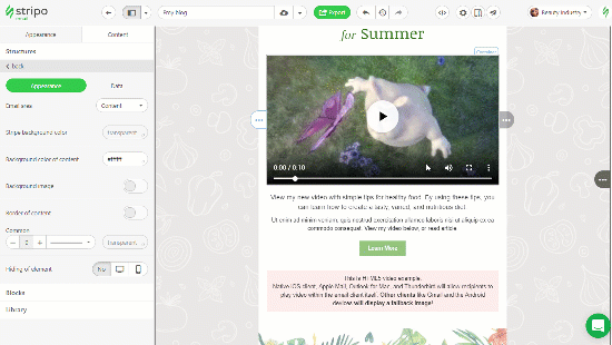 Stripo-Interactive-Elements-Editing Templates-video