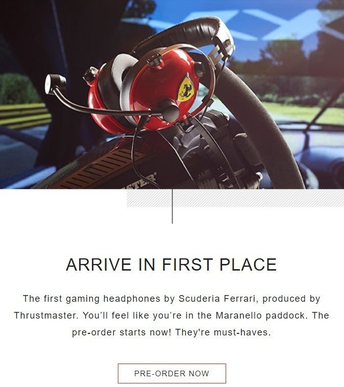 Lancement de produit Stripo Ferrari