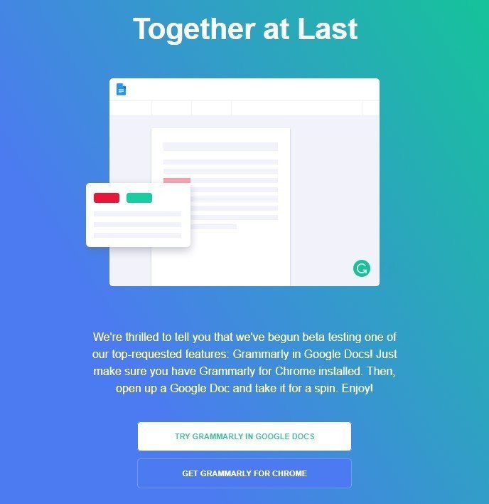 Stripo-Produt-Launch-Grammarly