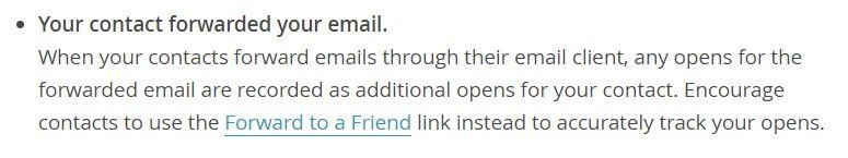 Mailchimp-Переадресация почты