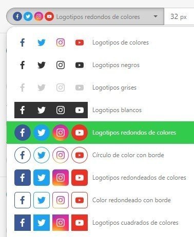 Stripo_Setting-Colors-to-Media-Icons_ES