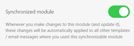 Synchronized Modules