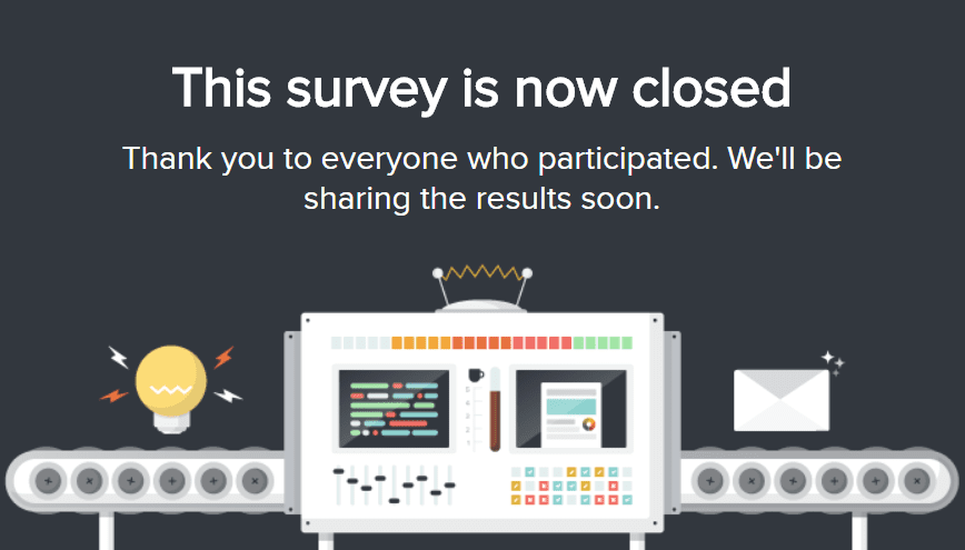 The Survey Is Closed_Survey Invitation Emails