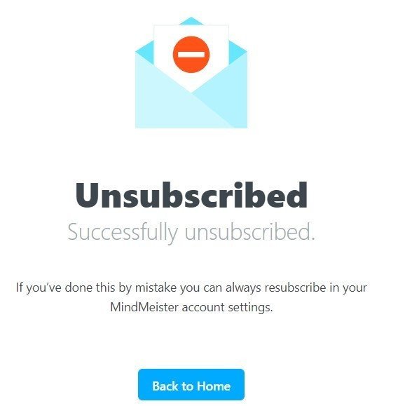 clean email unsubscribe