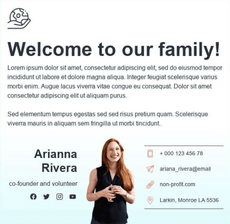 business welcome image