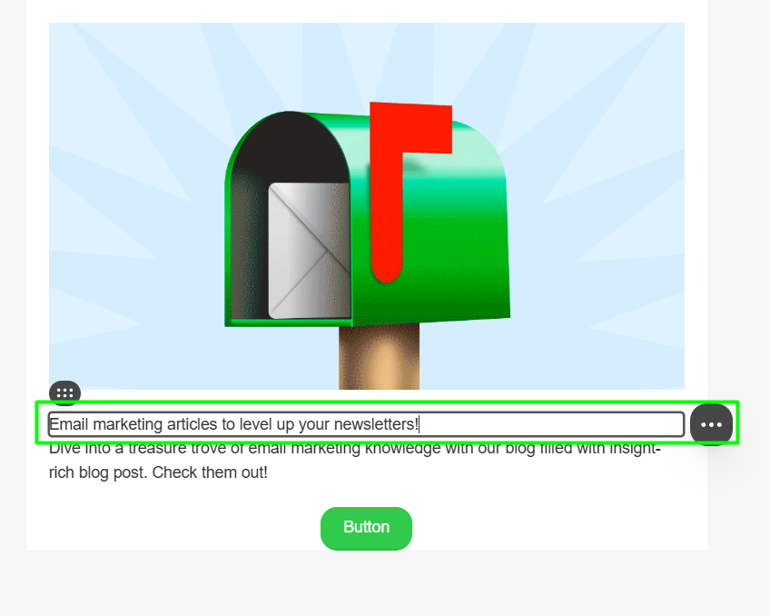 Adding necessary text to Text blocks