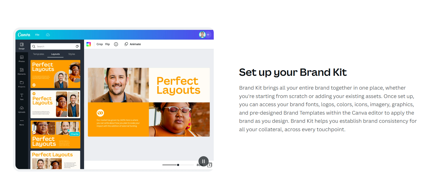 AI for automated email branding _ Canva Brand Kit