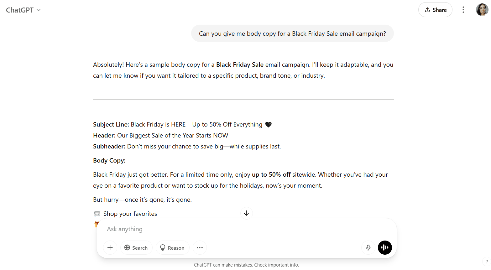AI for content creation _ ChatGPT