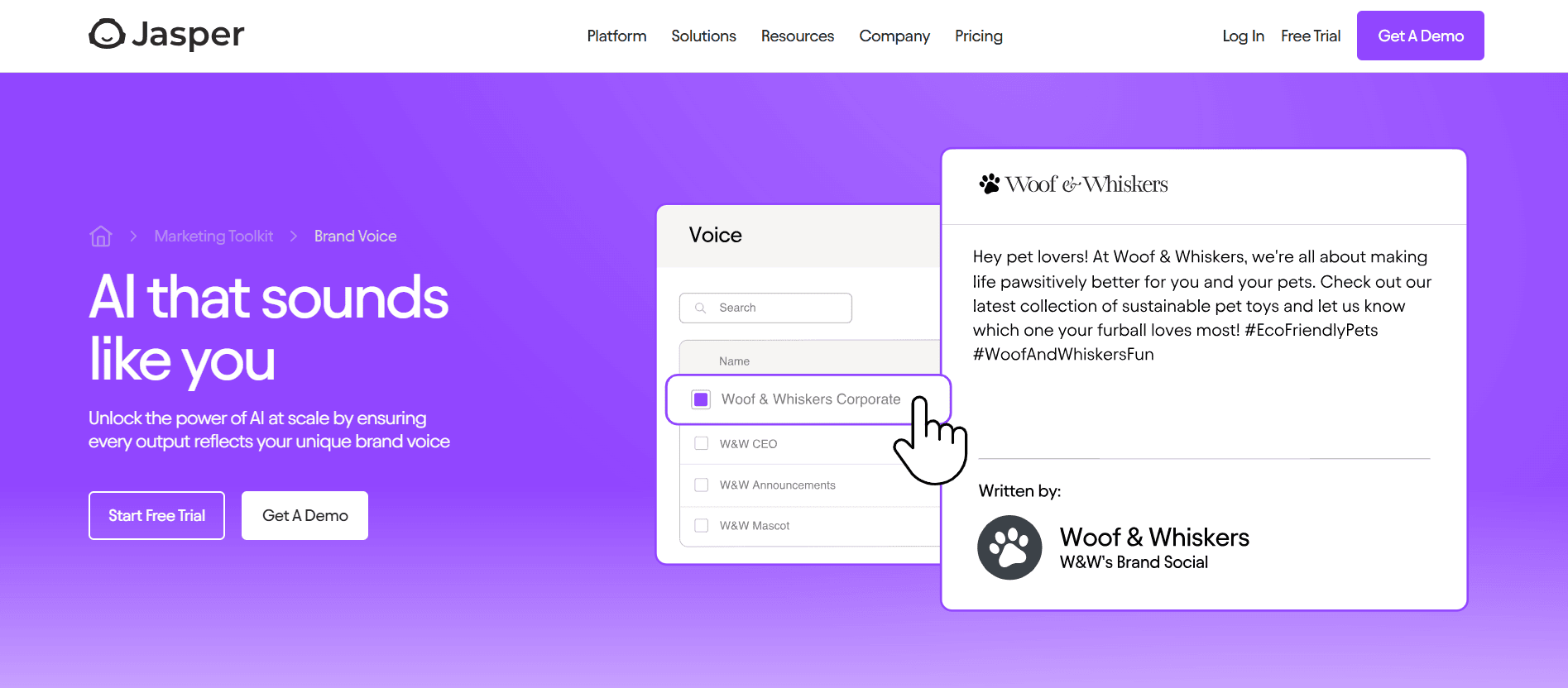 AI-powered email marketing template _ Jasper