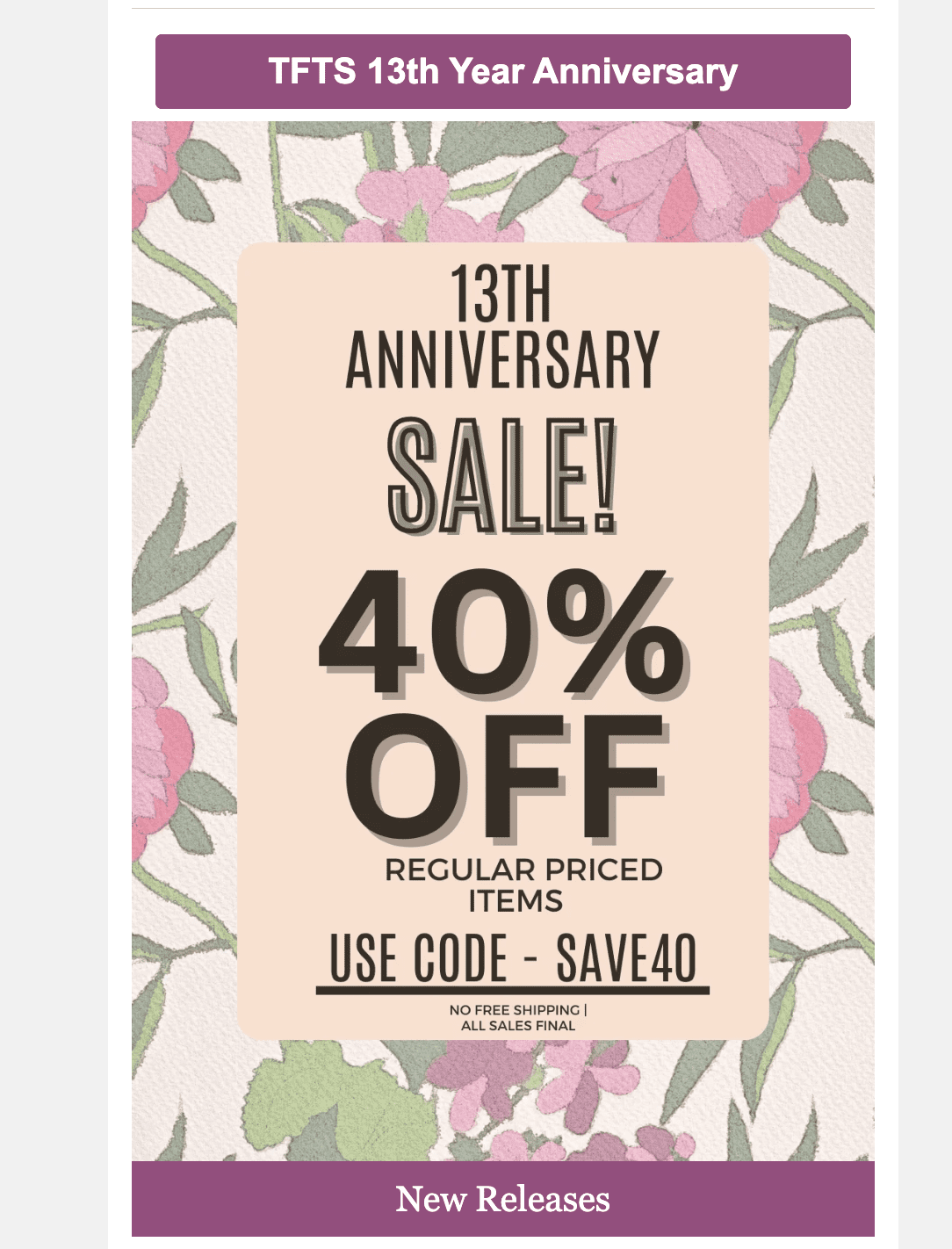 Anniversary email examples to build customer relationships