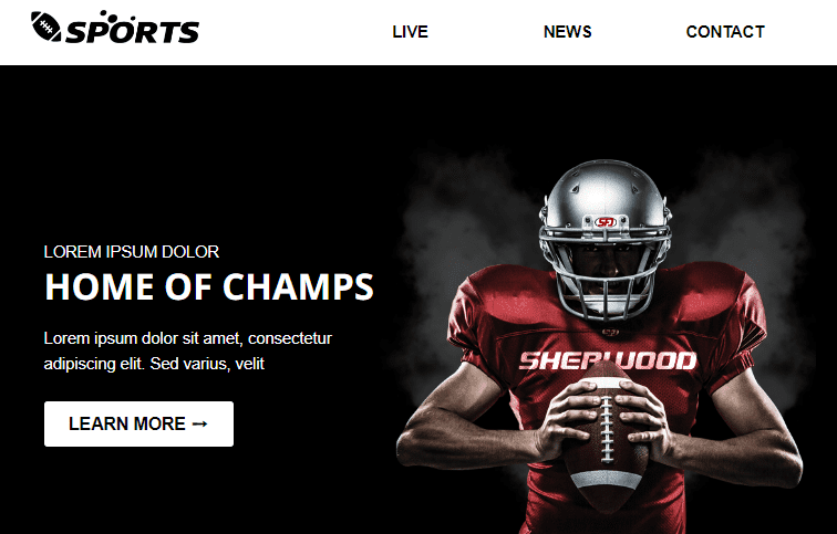 Banners for Super Bowl Email Templates for Brands Commercials