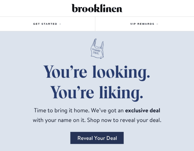 Personalized Email from Brooklenin