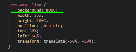 Color for Lines Between Dots