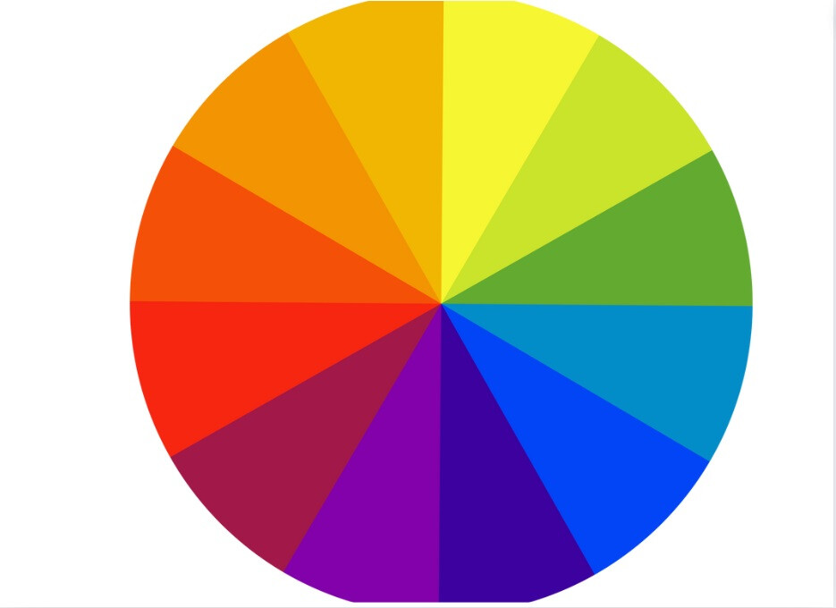 Color wheel example