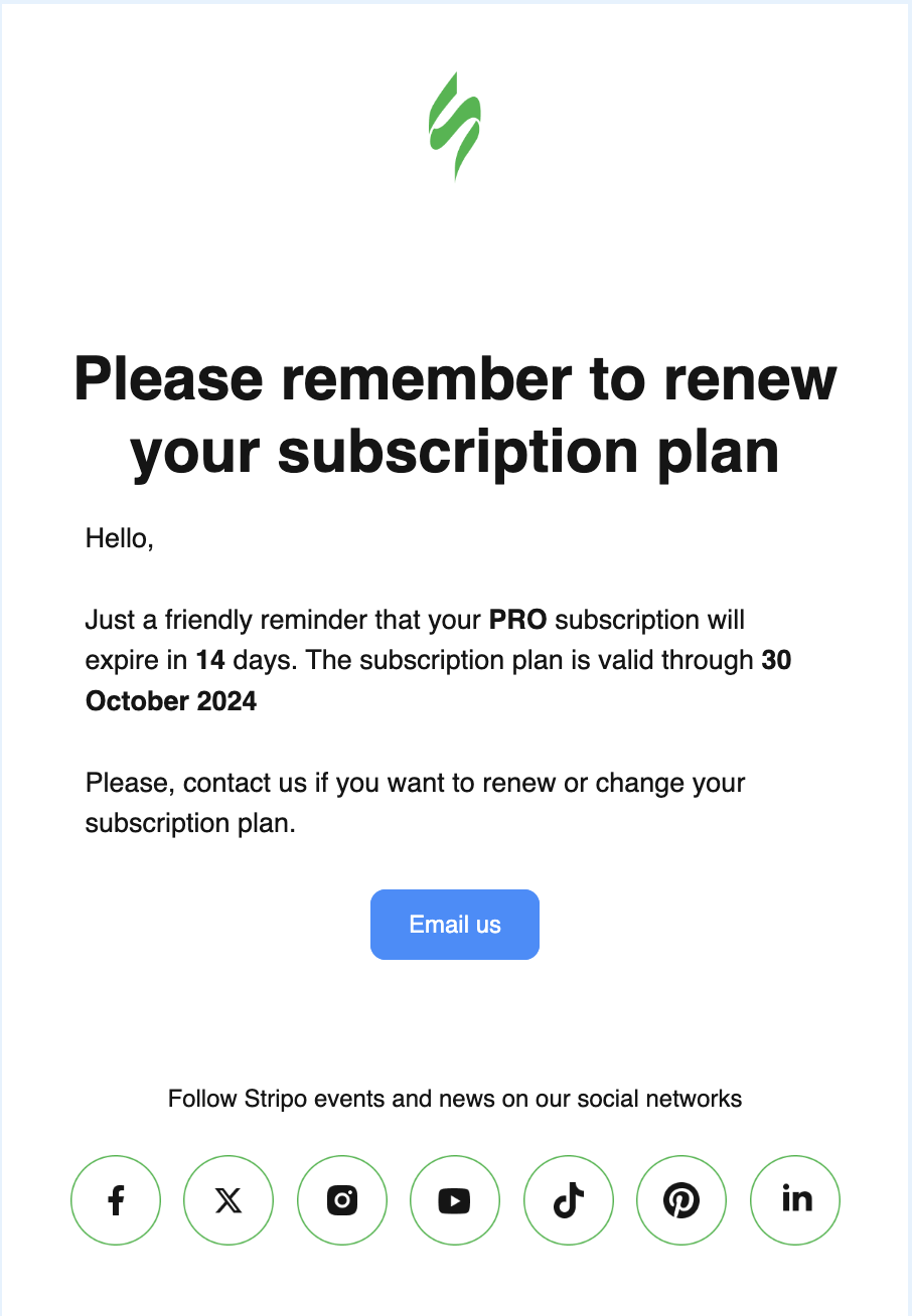 Customer retention email series