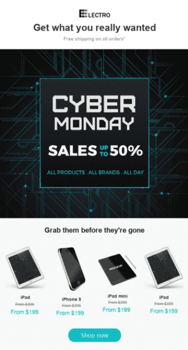 We're celebrating Cyber Monday all week long! All Demo Systems are