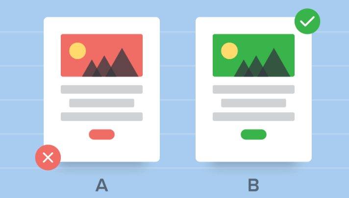 Divide your email list into two test segments