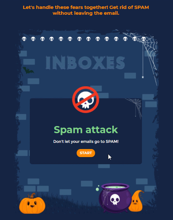 Email games to increase user engagement