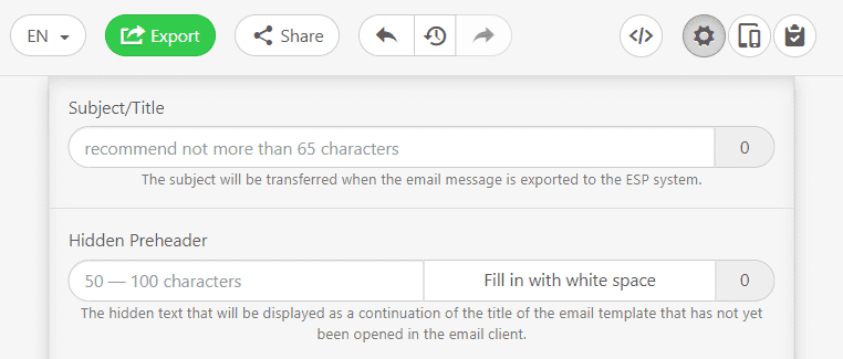 Email Header Examples _ Entering a Subject Line and a Preheader Text