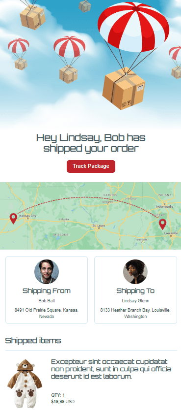 36 Order confirmation Email Templates 📭  Free Order confirmation HTML Email  Template —  ✔️