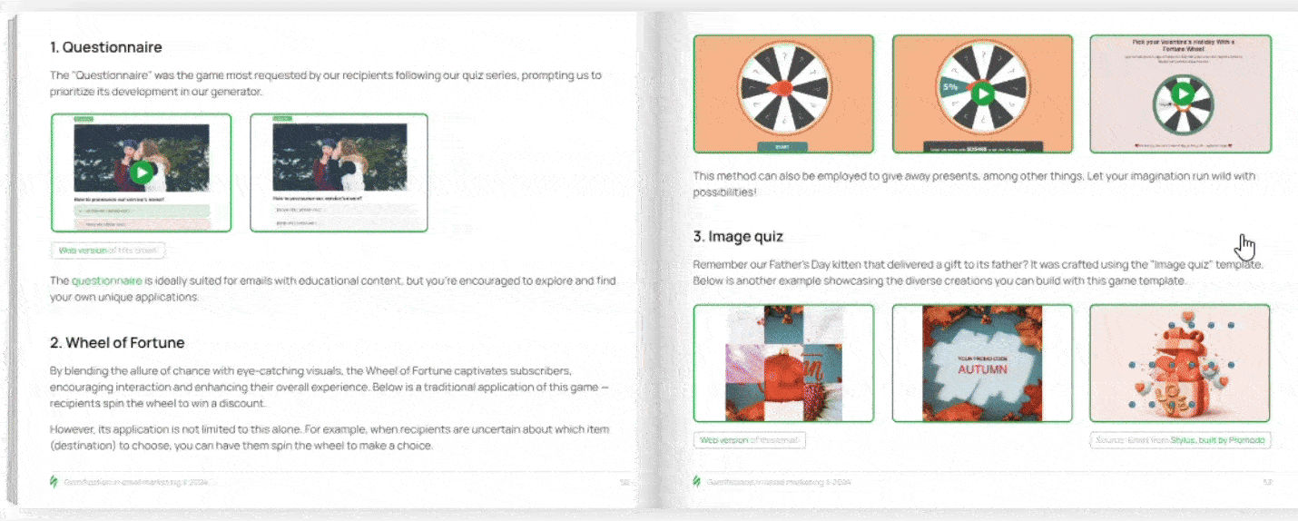 Example of a PDF file as Flipbook