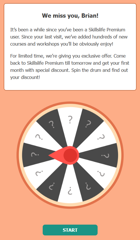 Gamified interactive email