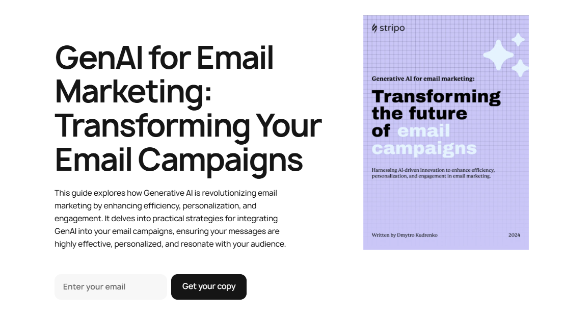 GenAI eBook for Email Marketing