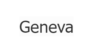 Geneva Font for Emails